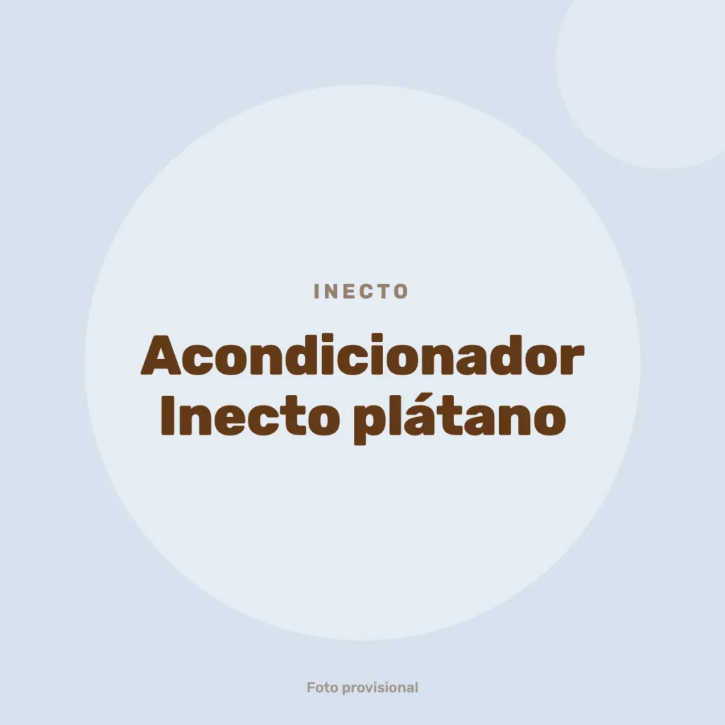 Acondicionador Inecto plátano