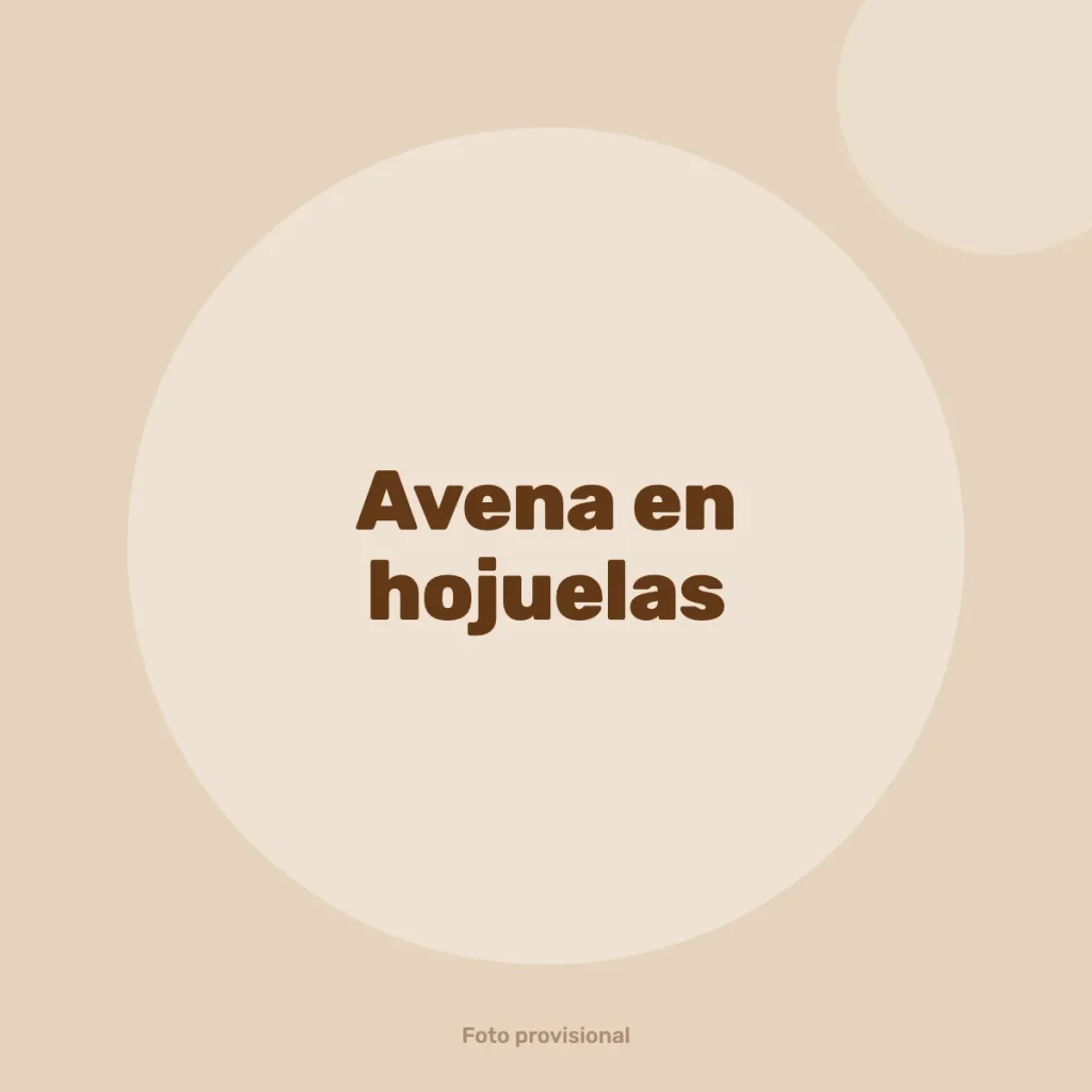 Avena en hojuelas