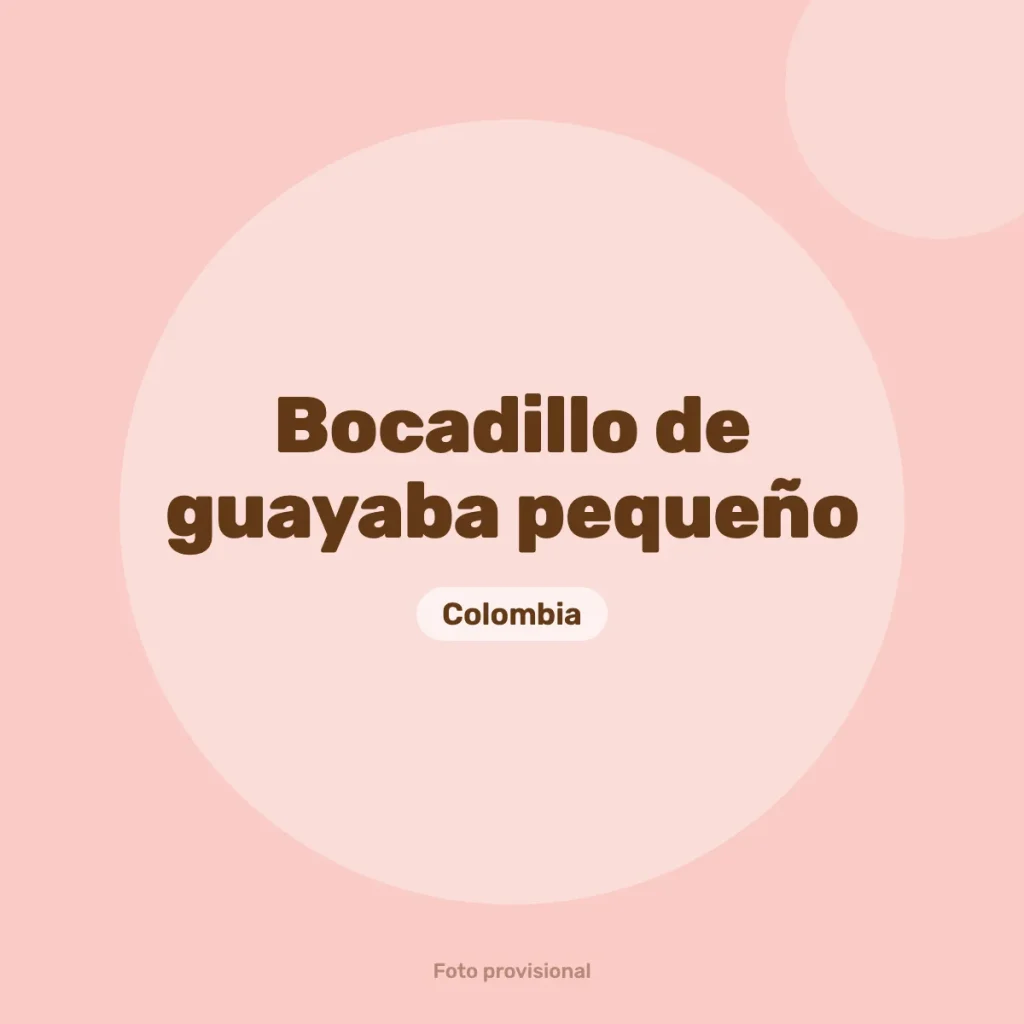 Bocadillo de guayaba pequeño
