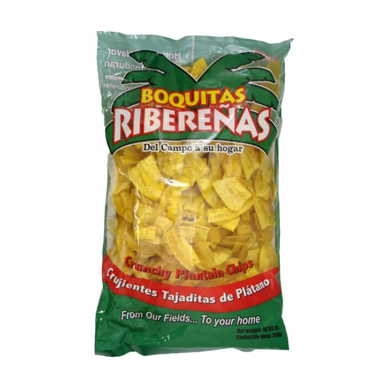 Boquitas Ribereñas, tajaditas de plátano