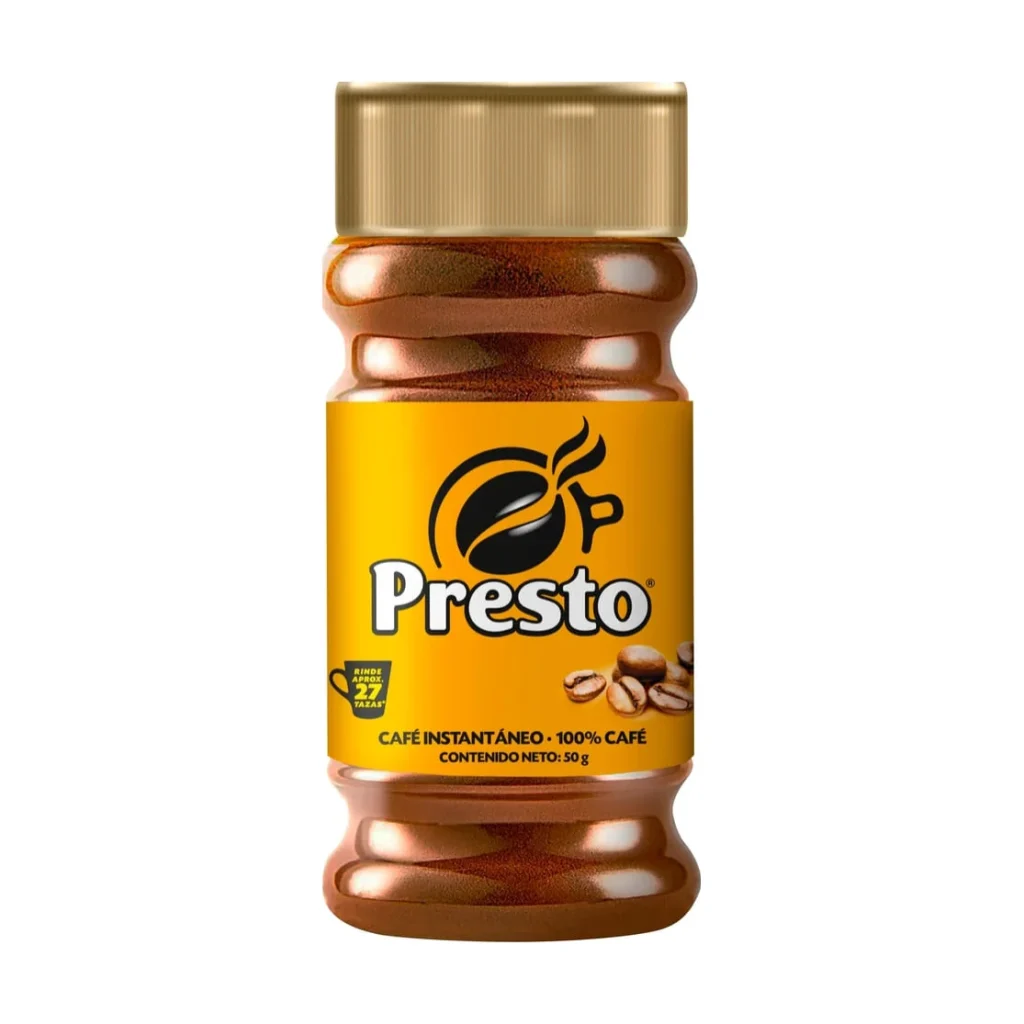 Café instantáneo Presto 50 g