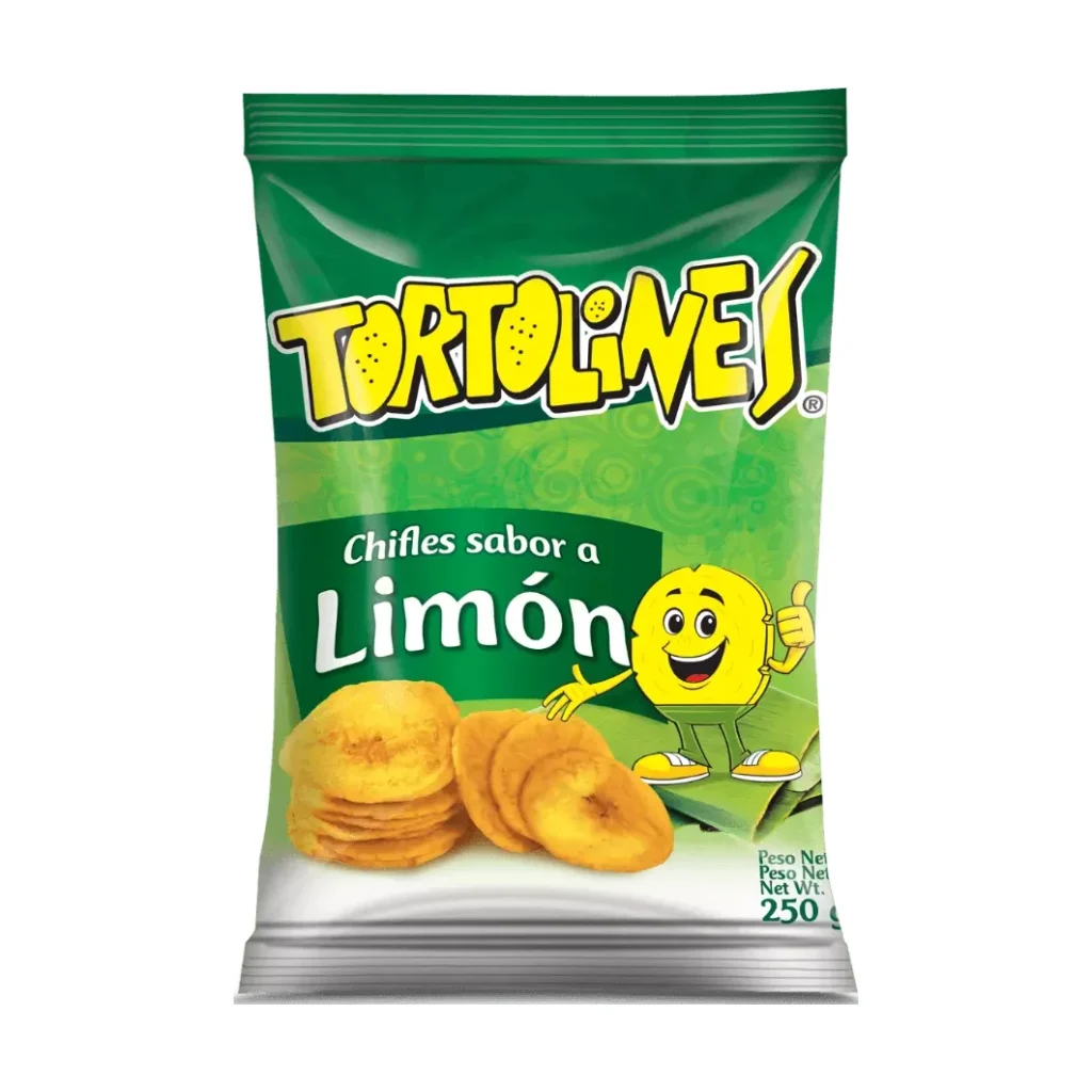 Chifles Tortolines limón grandes