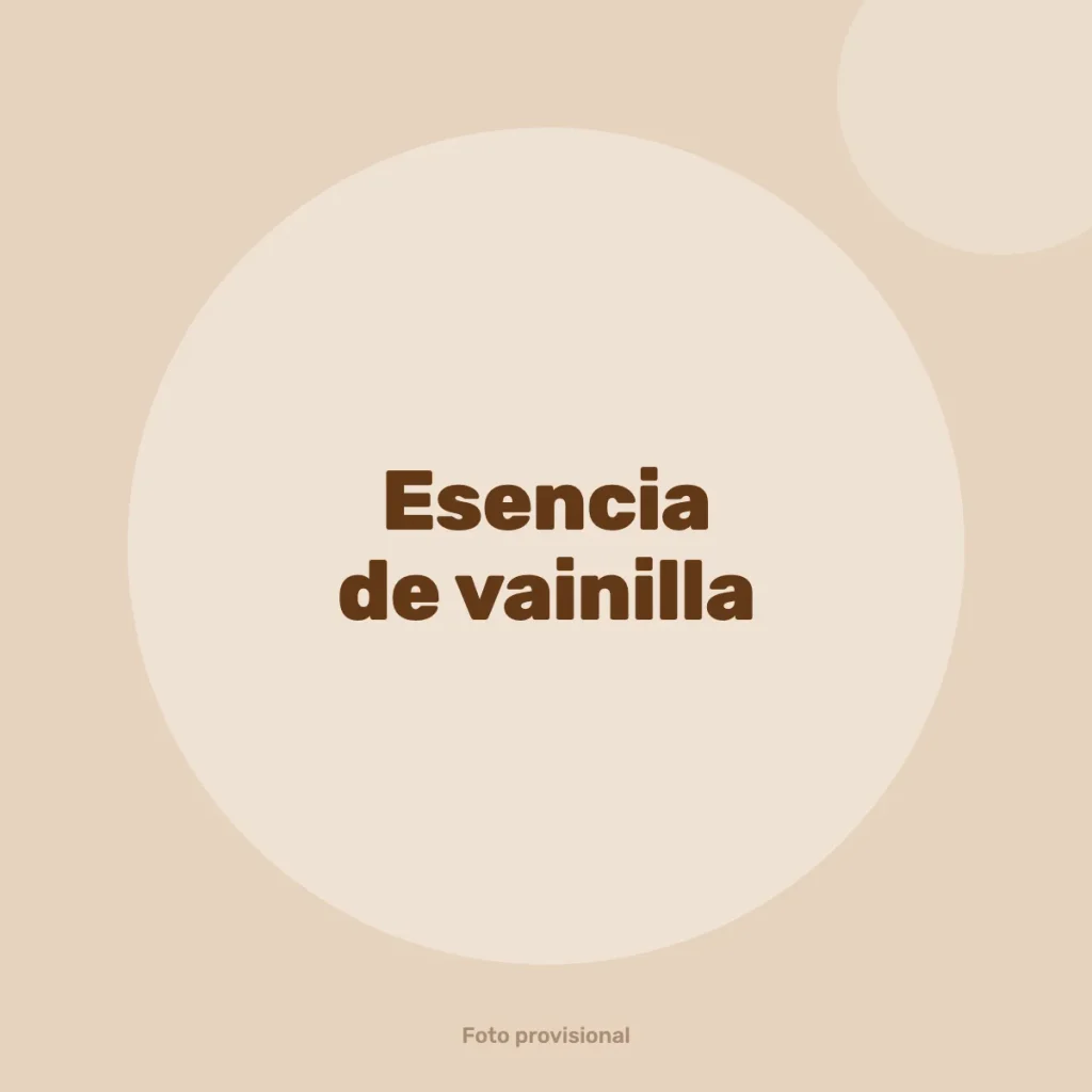 Esencia de vainilla