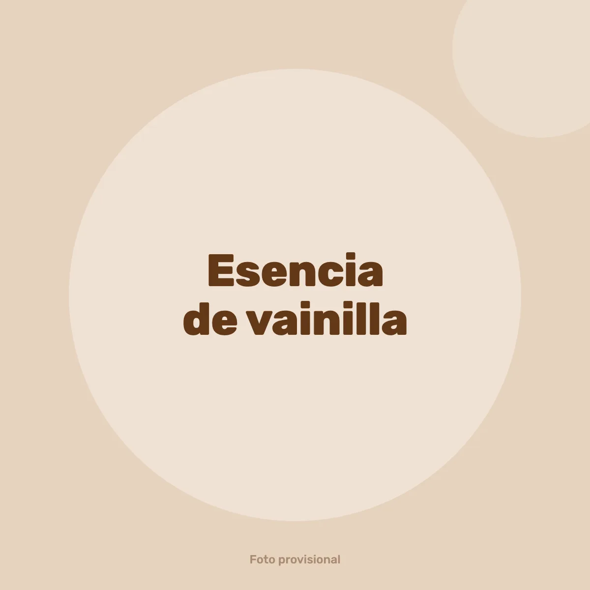 Esencia de vainilla