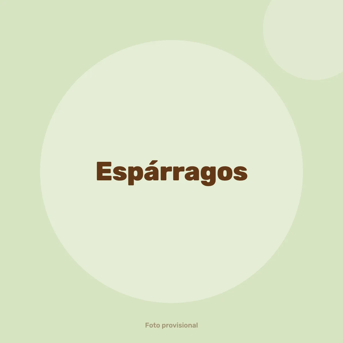Espárragos