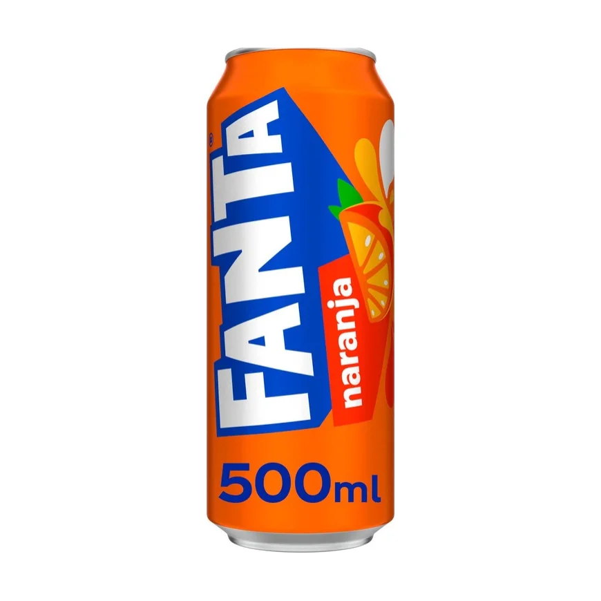 Fanta lata 500 ml