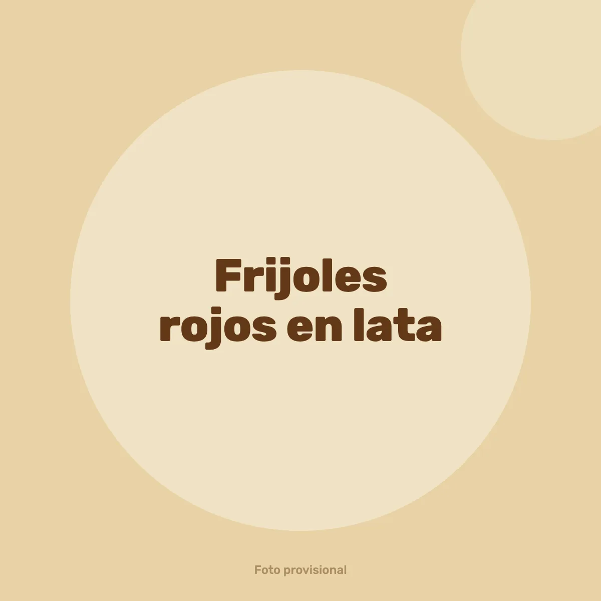 Frijoles rojos en lata