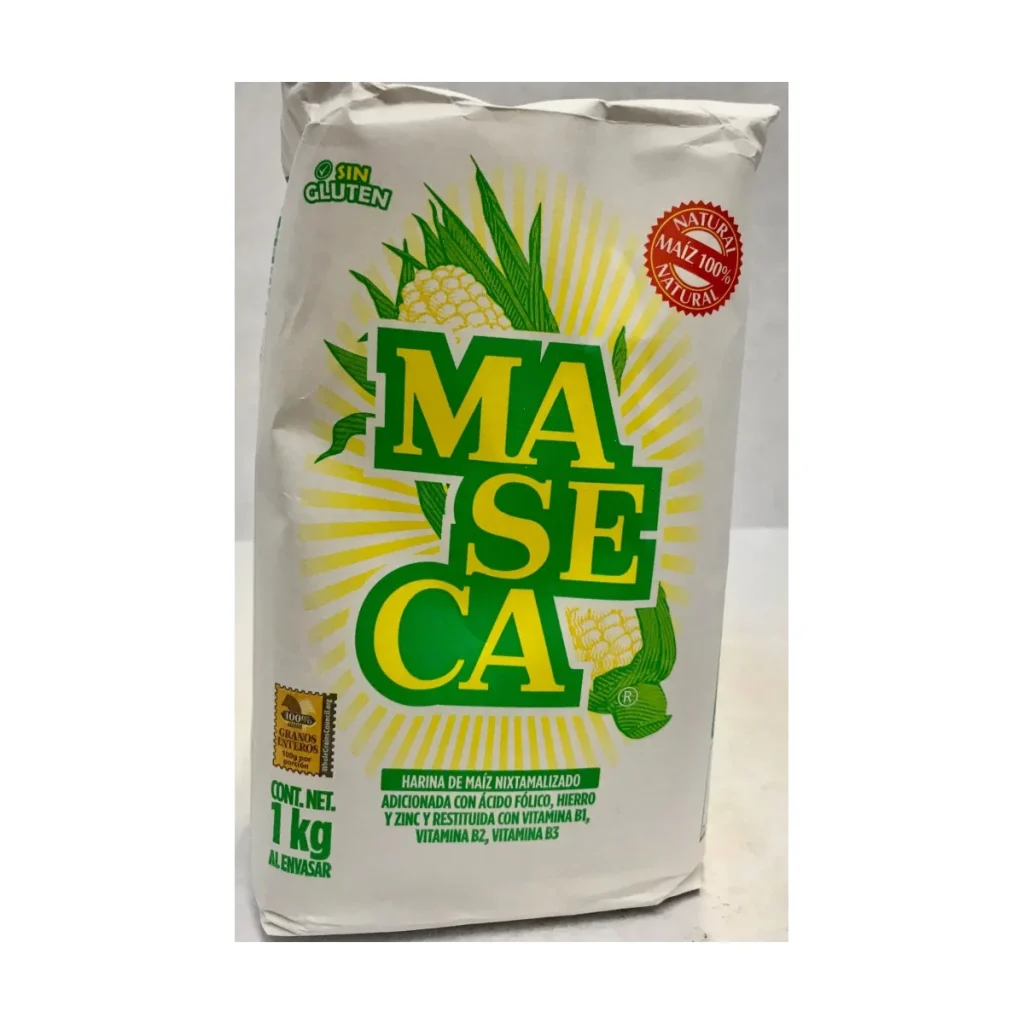 Harina de maíz Maseca extra suave