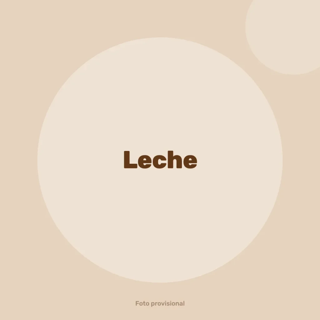 Leche
