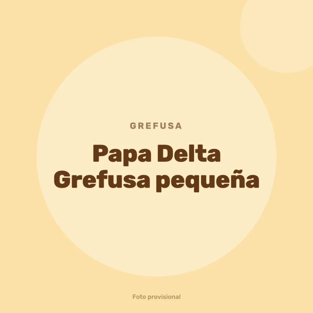 Papa Delta Grefusa pequeña