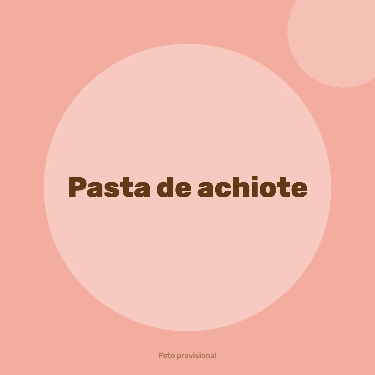 Pasta de achiote
