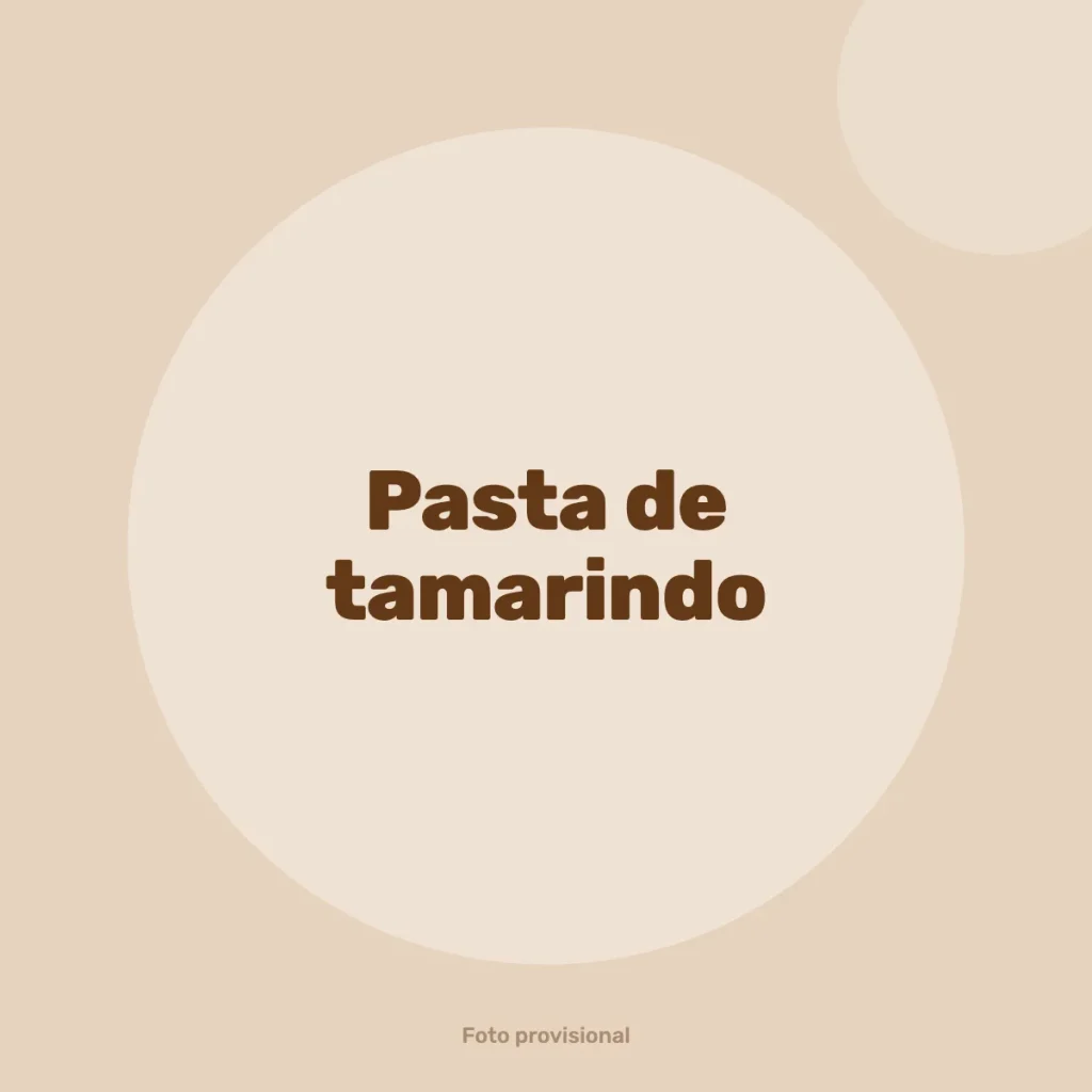 Pasta de tamarindo