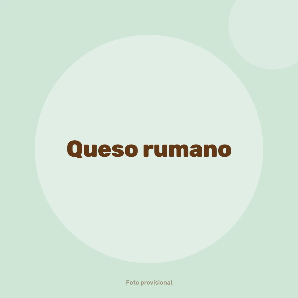 Queso rumano