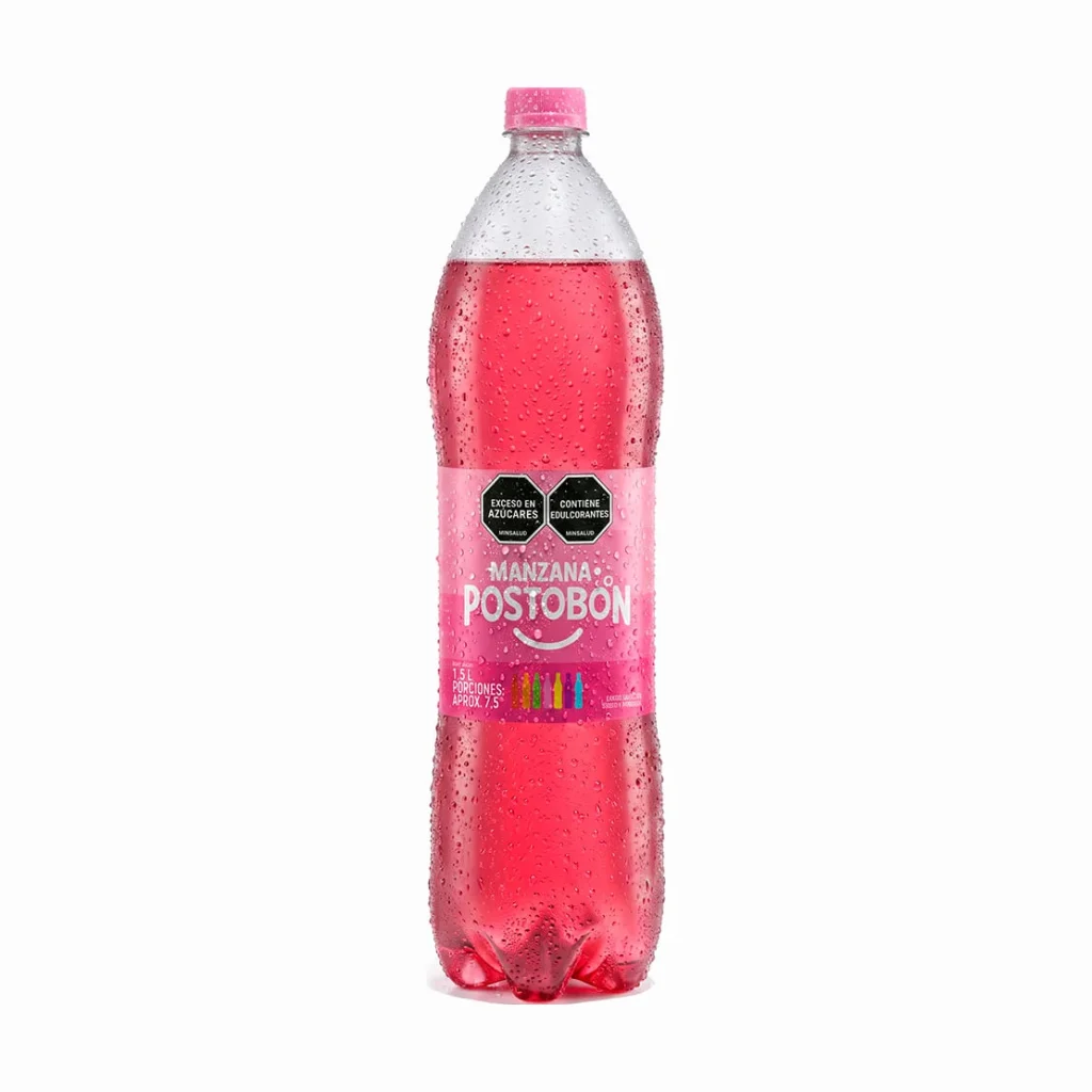Refresco Manzana Postobón