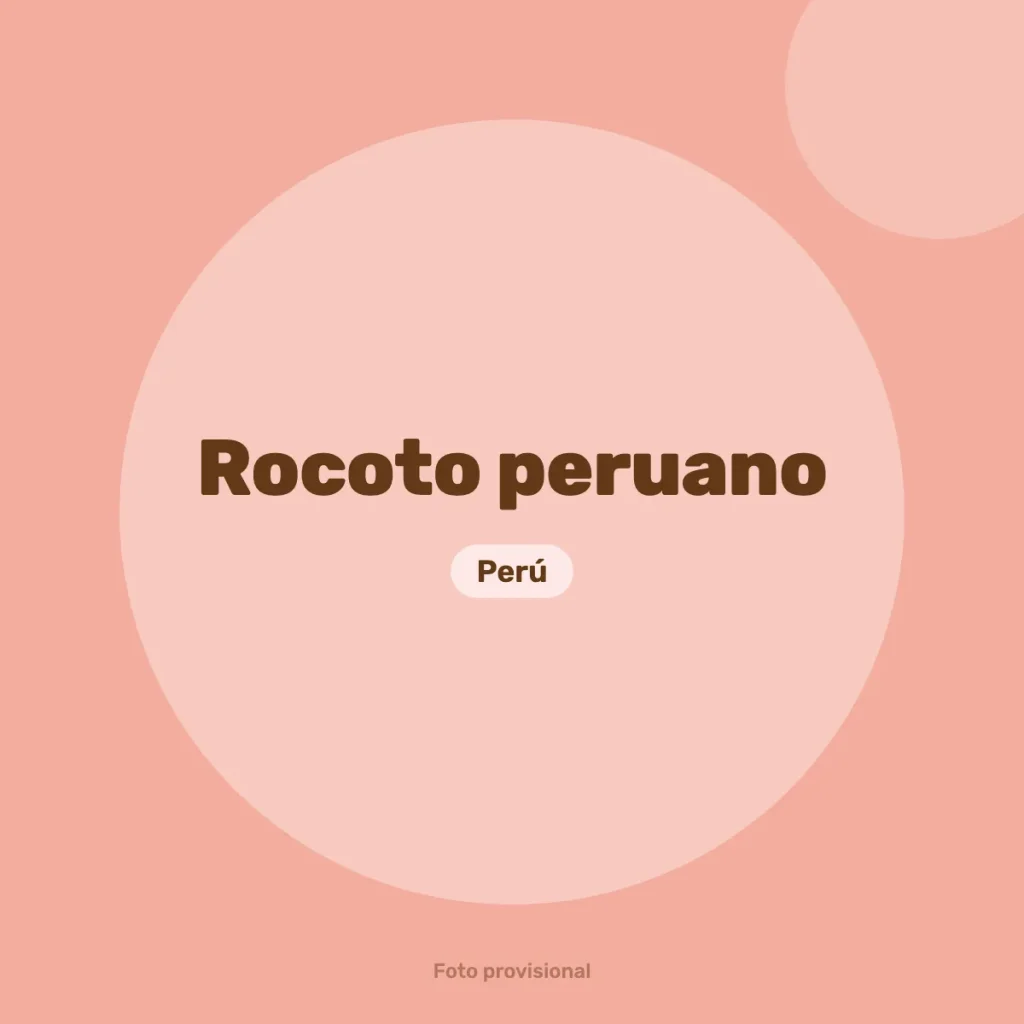 Rocoto peruano