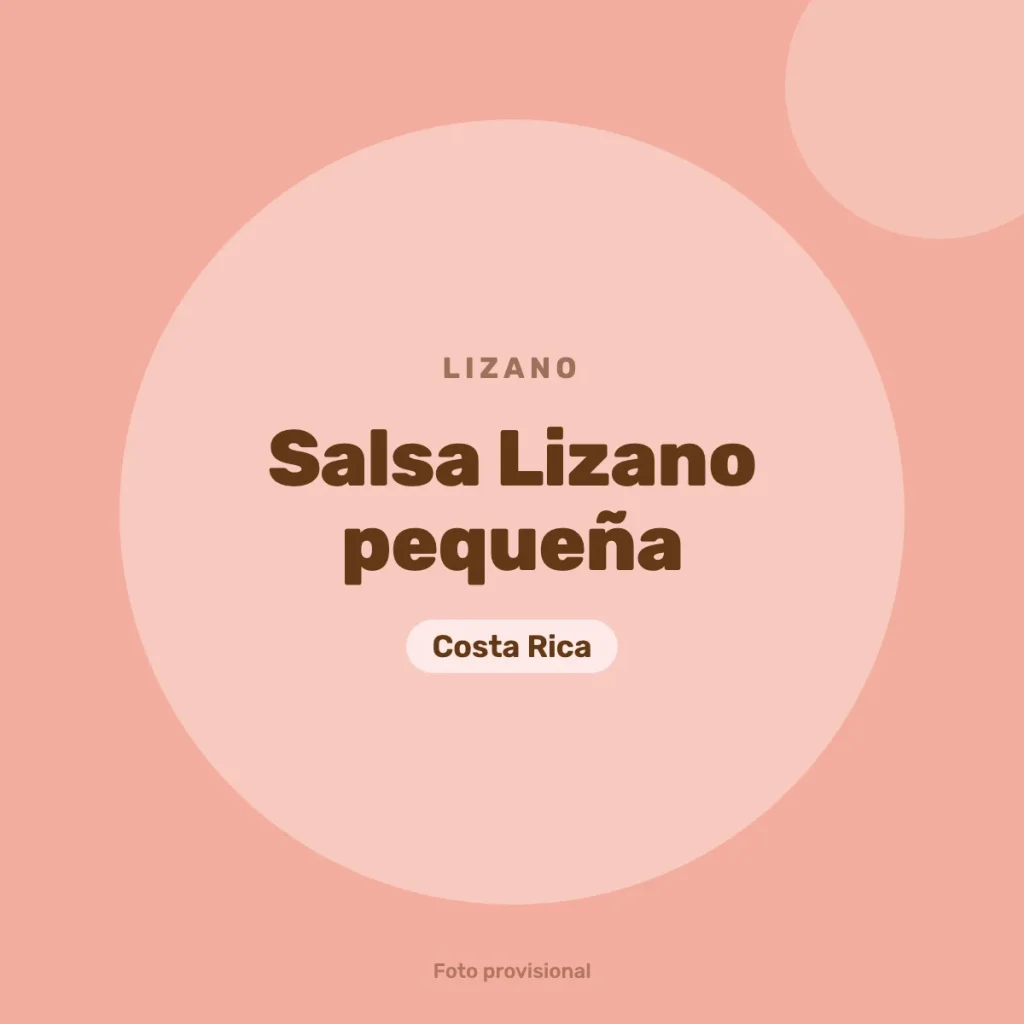 Salsa Lizano pequeña