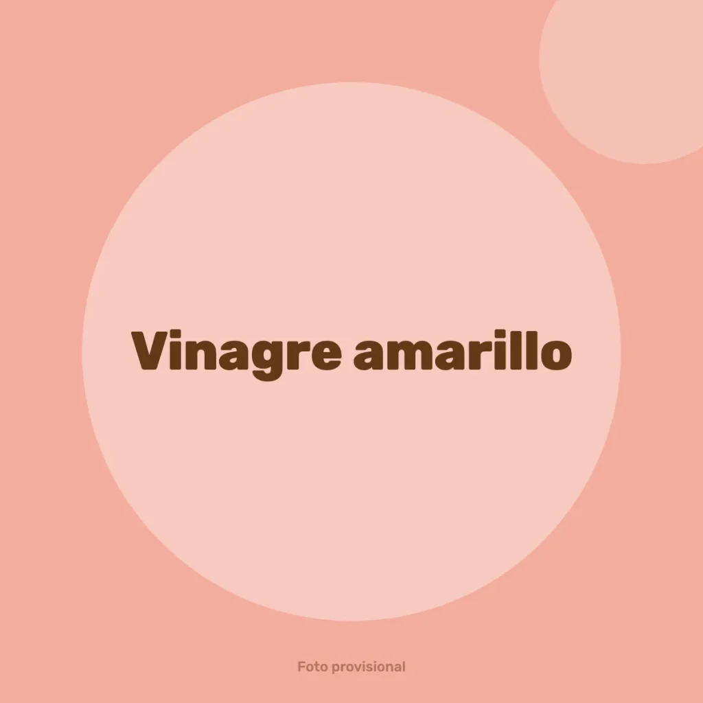 Vinagre amarillo