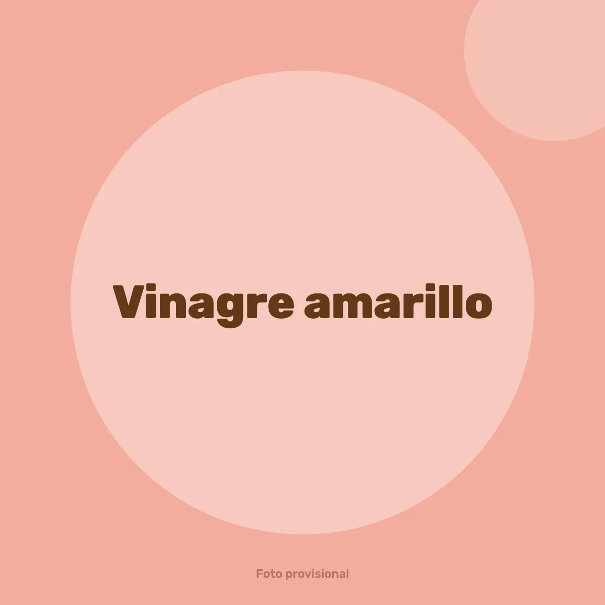 Vinagre amarillo