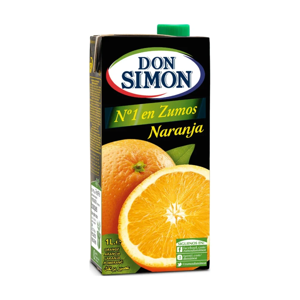 Zumo Don Simón naranja